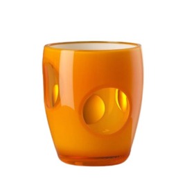 Copo Fisheye Fluo Laranja Acrílico Mario Luca Giusti