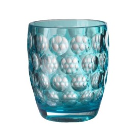 Copo Lente Turquesa Acrílico Mario Luca Giusti 