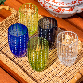 Copo Perle Maça Verde Zafferano