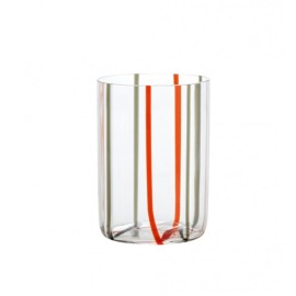 Copo Tirache Zafferano Vermelho/Cinza