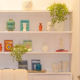 Escultura Cavalo Marinho Jonathan Adler