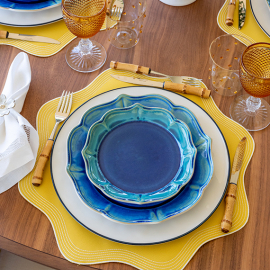 Faca de Mesa Bambu Natural 