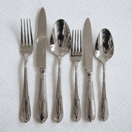 Faqueiro Elisa Bugatti 12 Peças Inox