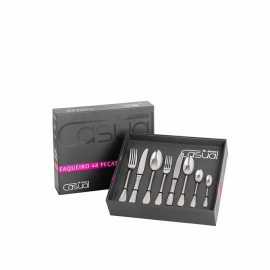 Faqueiro Four Seasons St. James INOX 48 peças