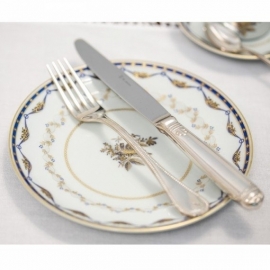 Faqueiro Pérola St. James PRATA 101 Peças