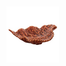 Folha Laranja 19cm Gudrun Claudia Schiffer by Bordallo Pinheiro 