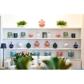 Garden Seat Hexagonal Verde