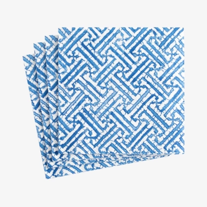 Produto 20 Guardanapos de Papel para Lanche 16x16 Blue Firework Caspari