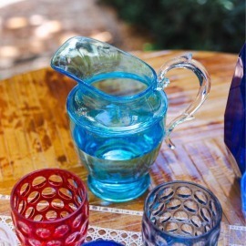 Jarra Federica Turquesa Acrílico Mario Luca Giusti