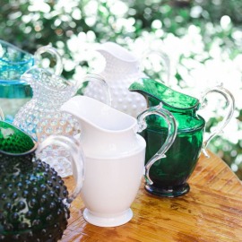 Jarra Federica Verde Acrílico Mario Luca Giusti