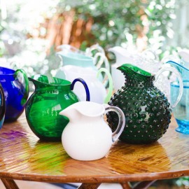 Jarra Sister Rosetta Verde Acrílico Mario Luca Giusti