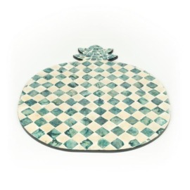 Jogo Americano Madrepérola Lótus Ananás