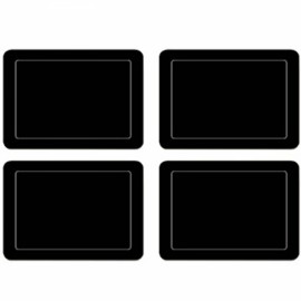 Jogo Americano Embassy Black 4 peças