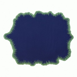 Jogo Americano Impermeável Bananeira Azul com Verde