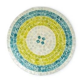 Jogo Americano Madrepérola Lótus Azul