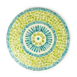 Jogo Americano Madrepérola Lótus Verde