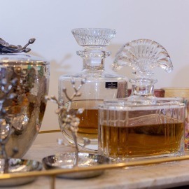 Licoreira Casino Royal Cristal Vista Alegre