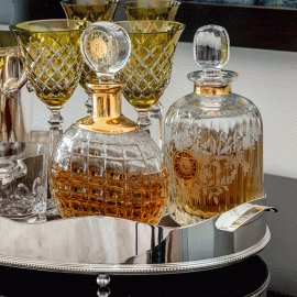 Licoreira Century Ouro Cristal Vista Alegre