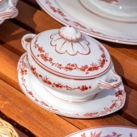 Mini Sopeira com Prato Goa Vista Alegre