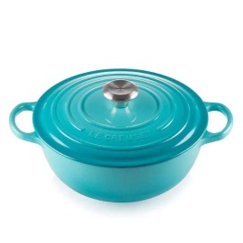 Panela Marmita Azul Caribe n°26 Le Creuset