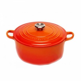 Panela Redonda Signature Laranja n°28 Le Creuset