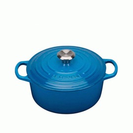 Panela Redonda Signature Azul Marseille nº26 Le Creuset