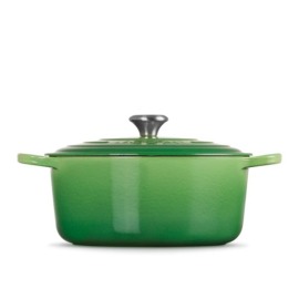 Panela Redonda Signature Bamboo Green n°24 Le Creuset