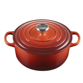 Panela Redonda Signature Cayenne n°28 Le Creuset