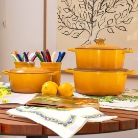 Panela Redonda Signature Nectar n°24 Le Creuset