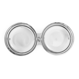 Petisqueira 2 Divisões Malmaison Prata Christofle