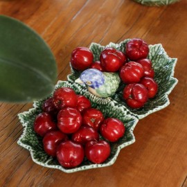 Petisqueira Pássaro 2 Divisões Bordallo Pinheiro