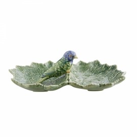 Petisqueira Pássaro 2 Divisões Bordallo Pinheiro