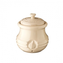 Porta Alho Creme Le Creuset