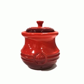 Porta Alho Vermelho Le Creuset