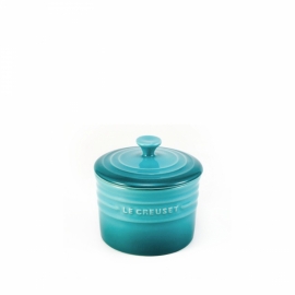Porta Condimento Azul Caribe M Le Creuset