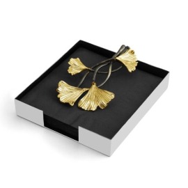 Porta Guardanapo Jantar Ginkgo Michael Aram