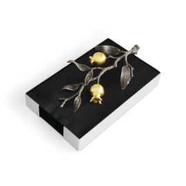 Porta Toalha de Papel Lavabo Romã Michael Aram