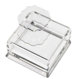 Porta Guardanapo Napkin Transparente Acrílico Mario Luca Giusti