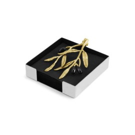 Porta Guardanapo Coquetel Oliva Michael Aram