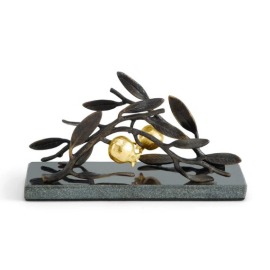 Porta Guardanapo Romã Mármore Michael Aram