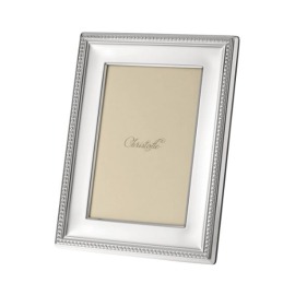 Porta Retrato Perles Christofle Prata 13cm x 18cm