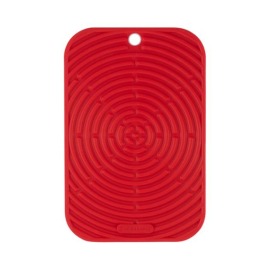 Porta Travessa Silicone Retangular 24cm Vermelho Le Creuset
