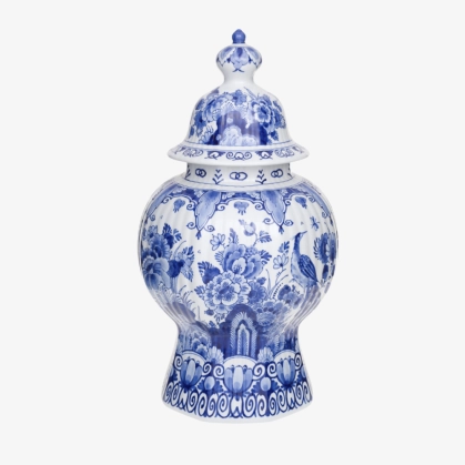 Produto Potiche Royal Delft 37cm The Original Blue Pintada à Mão