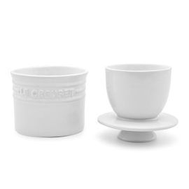 Pote para Manteiga Branco Le Creuset