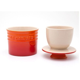 Pote para Manteiga Laranja Le Creuset