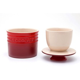 Pote para Manteiga Vermelho Le Creuset