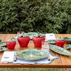 Potiche Morangos P Bordallo Pinheiro