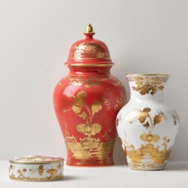 Potiche Richard Ginori Oriente Italiano Rubrum 