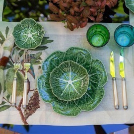 Prato 19cm Couve Bordallo Pinheiro