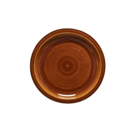 Prato de Sobremesa Poterie Costa Nova Marrom